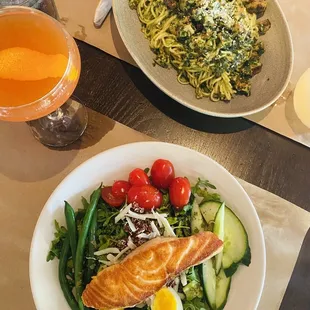 Spaghettini &amp; Salmon Salad