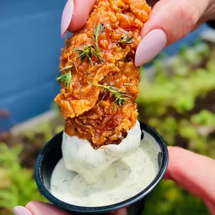 Dharma Fried Chick'n + Ranch!