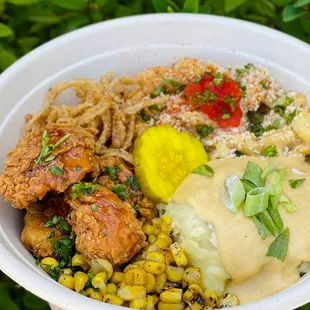 DFC bowl w/ traditional Mac!