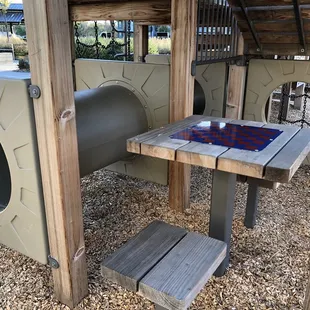 Kids play structure.