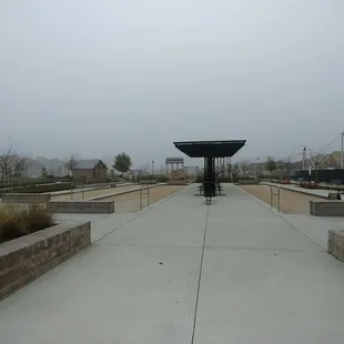 Bocce ball courts
