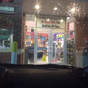 Save 20 cents per gallon of gas when you get a car wash.