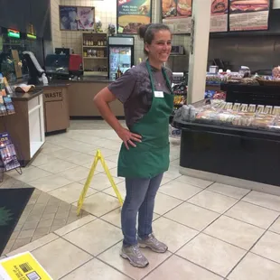 She wanted to be "Yelp Famous"!  Smile for da YelpCam.