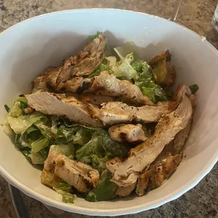 Salmon Caesar Salad