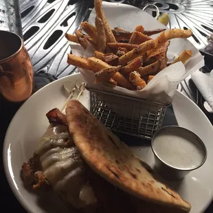 Blackened Chicken Pita Sandwich