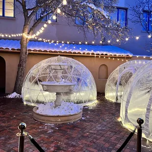Private Patio Domes