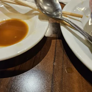 Soup spoon no saimin spoon.