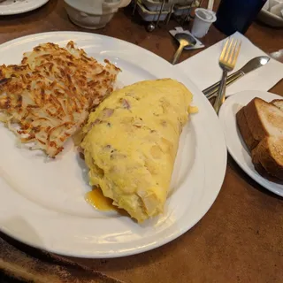 Ham and Cheese Omelet*