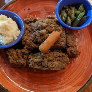 Meatloaf plate