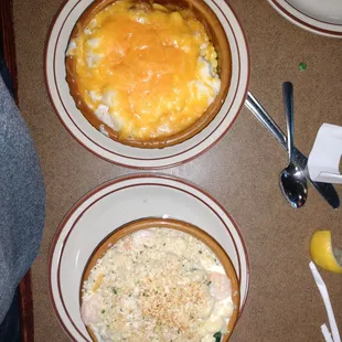 Mediterranian Bake and Fried Chicken Bake