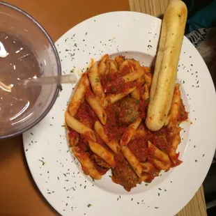 Penne and Meatball