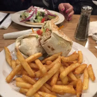 Make sure u get ur hands on some hummus wrap ( add chicken! ) and their gyro wrap!! Mmmmm mmm good!!!