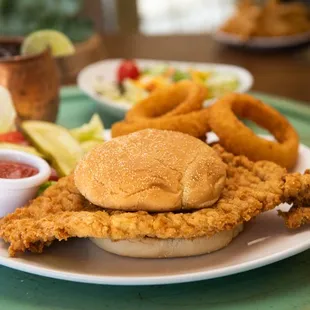 Delicious lunch entrée - Breaded Tenderloin