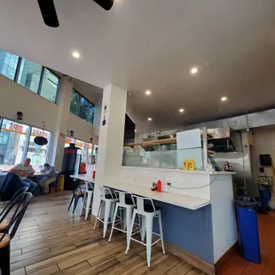 Inside