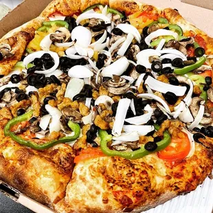 a pizza in a box