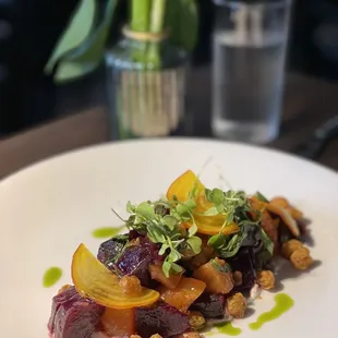 Roasted &amp; Raw Beet Salad