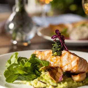 food, grilled fish