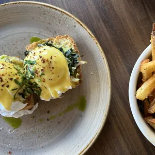 Jonah Crab Eggs Benedict