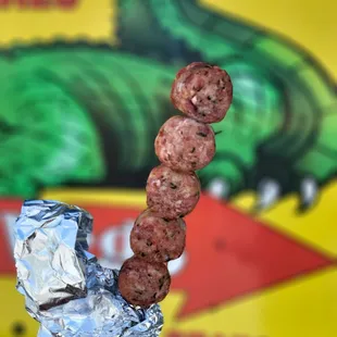 Gator &amp; Crawfish Meat Stick