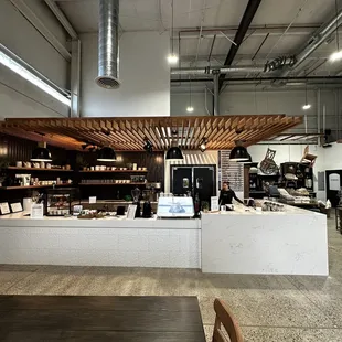 The coffee bar