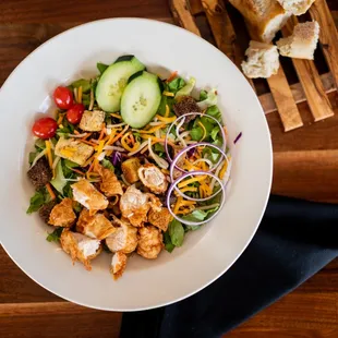 Fried Chicken Salad