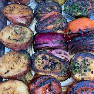 Grilled vegetables