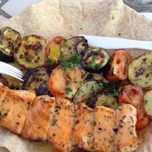 Salmon Skewers