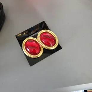 The earrings for perfect for Valentine&apos;s Day