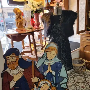 Manger scene