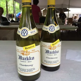 lovely 2013 chardonnay was part of the perch fry ... just lovely