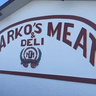 sign for restaurant