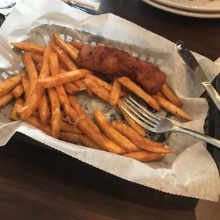 Add cod and fries to the buffet for only $1