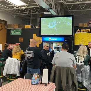 Bar area