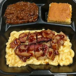 Mac and Pork Belly Meal