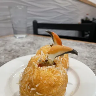Stuffed Crab Claw W/shrimp Paste