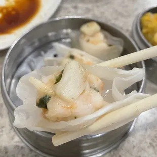 Shrimp &amp; Scallop dumpling
