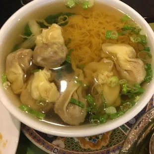 Wonton Noodle Soup