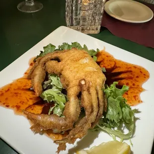 Fried Soft shell Crab (daily special) not on regular menu