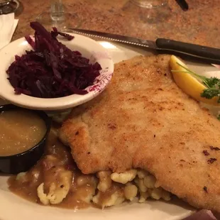 Red Cabbage and Potato Dumplings