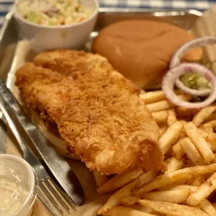 Lemon Pepper Fried Fish
