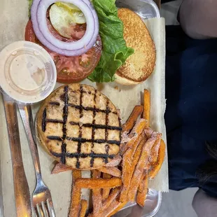 Wild Salmon Burger