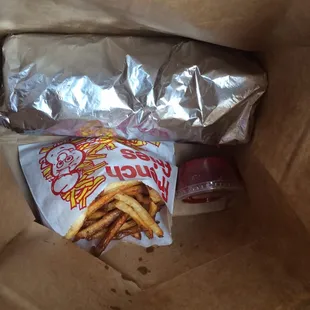 My bag of goodies...
