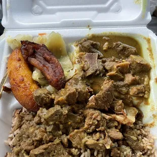 Large Curry Goat