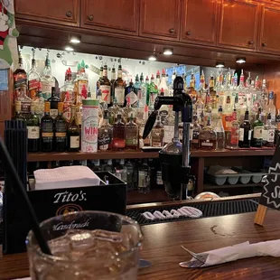 a view of the bar