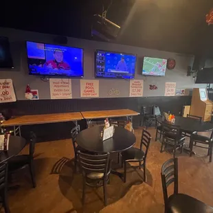 a christmas tree in the corner of the room