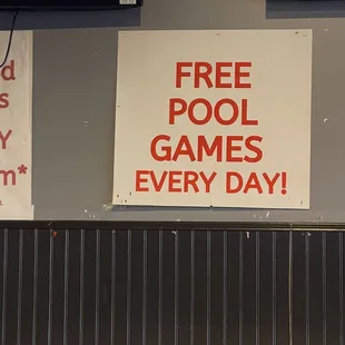 a free pool game every day