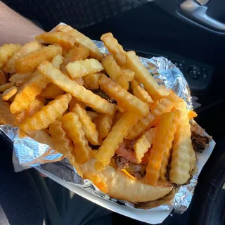 Markey's Famous Cheese Steak Combo
