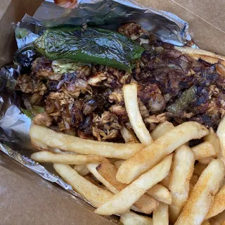 Blackened Chicken Philly Combo