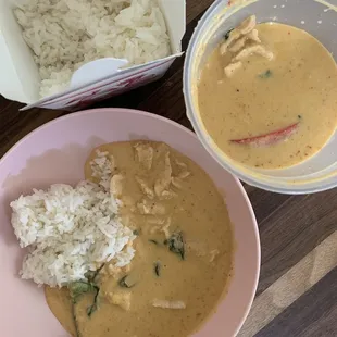 Panang Curry with chicken