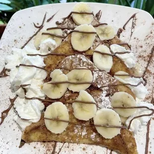 Nutella banana French toast